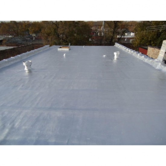 Lac Asfaltic Hermes Silver Bitume, 5 L, Argintiu, Anti UV, Lac Asfaltic cu Pasta de Aluminiu, Lac Asfaltic Impotriva Radiatilor UV, Lac Protejare Solutii Bituminoase, Lac protejare Hidroizolatie, Solutie Protectie Hidroizolatie Bituminoasa