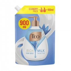 Teo Rezerva Sapun Lichid Milk Delicate Care, 900 Ml