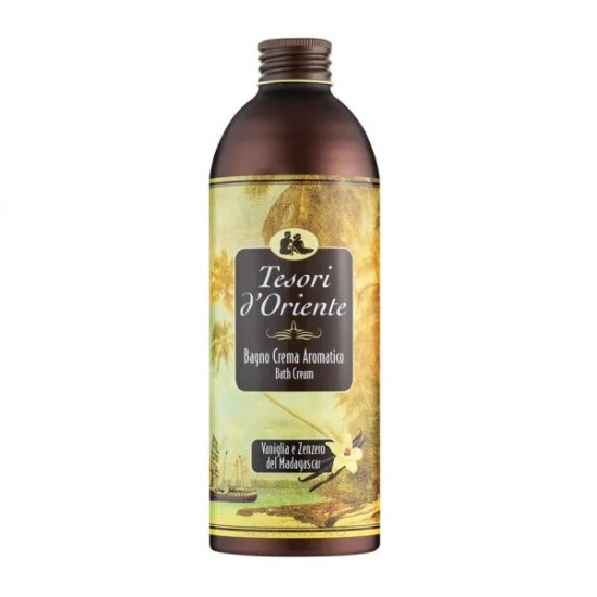 Tesori D'oriente Crema Gel De Baie Vanilie Si Ghimbir, 500ml