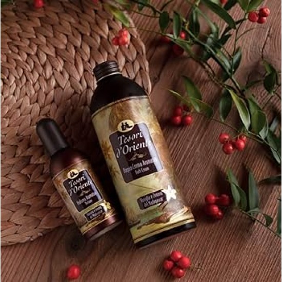 Tesori D'oriente Crema Gel De Baie Vanilie Si Ghimbir, 500ml