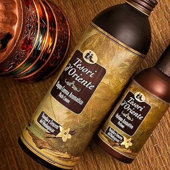 Tesori D'oriente Crema Gel De Baie Vanilie Si Ghimbir, 500ml