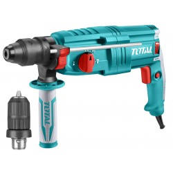 Total - Ciocan Rotopercutor - 2.5j - 800w + Mandri