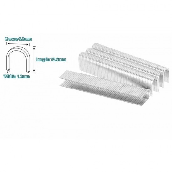 Total - Capse L12mm, W1.2mm - De Adaugat Dimensiun
