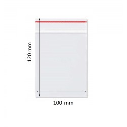 Set 1000 Pungi cu Fermoar, 100x120 mm, Grosime Folie 50 Microni, Punga Ziplock Transparenta cu Sistem de Resigilare - Pungi cu Inchidere