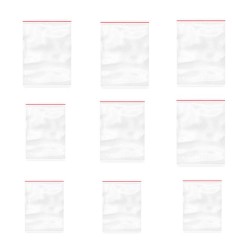 Set 100 Pungi PREMIUM cu Fermoar Ziplock Transparente, 150x200 mm, 50 MIC, cu Sistem de Resigilare, Punga cu Fermoar, Punga cu Inchidere, Punga cu Fermoar Ziplock, Punga cu Fermoar Ziplock Transparenta