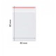 Set 100 Pungi PREMIUM Transparente cu Fermoar, 40x60 mm, Grosime Folie 50 Microni, Punga Ziplock Transparenta cu Sistem de Resigilare, Pungi cu Inchidere, Set Pungi cu Fermoar 40x60 mm, Pungi Ziplock Set, Pungi Plastic cu Autoinchidere