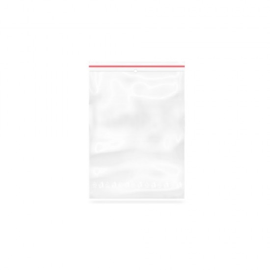 Set 1000 Pungi cu Fermoar, 70x100 mm, Grosime Folie 50 Microni, Punga Ziplock Transparenta cu Sistem de Resigilare - Pungi cu Inchidere