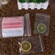 Set 1000 Pungi cu Fermoar, 70x100 mm, Grosime Folie 50 Microni, Punga Ziplock Transparenta cu Sistem de Resigilare - Pungi cu Inchidere