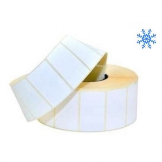 Etichete Top Thermal in Rola 80x80 mm, 800 Etichete/Rola, Optime pentru Produse Congelate