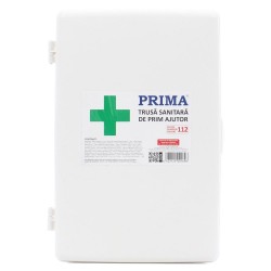 Trusa Medicala de Prim Ajutor Nedetasabila, Fixare pe Perete, Avizata MS, Valabilitate 24 Luni, Trusa Sanitara de Prim Ajutor pentru Perete, Trusa de Prim Ajutor Fixa, Truse Medicale de Prim Ajutor Fixe