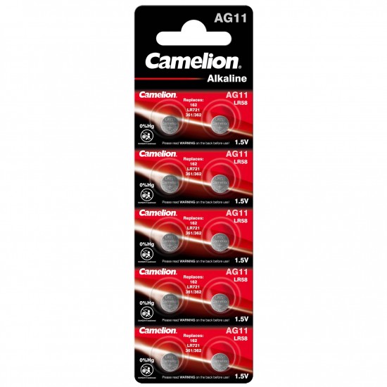 Baterii de Ceas CAMELION AG 11, 10 Buc/Set