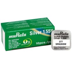 Baterii de Ceas 377 (OXID DE ARGINT) AG 4, 10 Buc/Set
