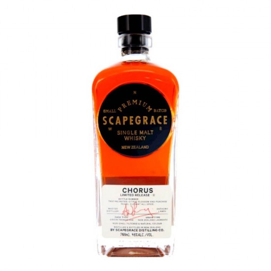 Whiskey Scapegrace Single Malt Chorus II, 0.7 L