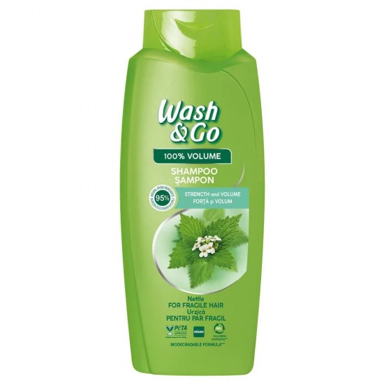 Sampon Wash&go Cu Extract De Menta, 675 Ml