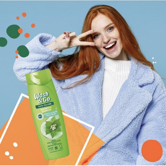 Sampon Wash&go Cu Extract De Menta, 675 Ml