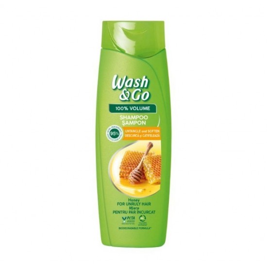 Sampon Wash&go Cu Extract De Miere, 675 Ml