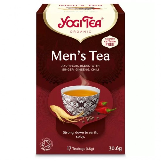 Ceai Bio Pentru Barbati, 17 Pliculete A 30.6gr Yogi Tea