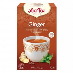 Ceai Bio De Ghimbir, 17 Pliculete A 30.6gr Yogi Tea