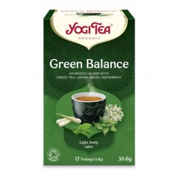 Ceai Bio Echilibru Verde,17 Pliculete A 30.6g Yogi Tea