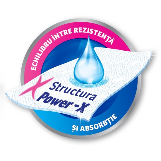 Prosoape De Hartie Zewa Extra Long, 2 Straturi, 70 Foi X 2 Role