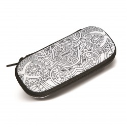 Penar Cu Fermoar, Zipit Color In - Swirls