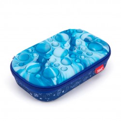 Penar Cu Fermoar Zipit Bubble Top Storage Box - Blue Space