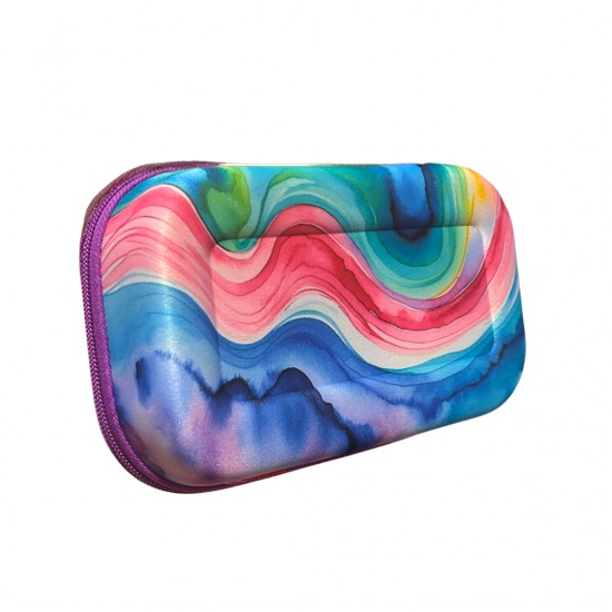 Penar Cu Fermoar Zipit Colorz Storage Box Cu Buzunar Interior - Rainbow Water Colors