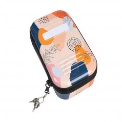 Penar Cu Fermoar Zipit & Lock Tin - Abstract