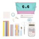 Penar Cu Fermoar Zipit Silicone Standing Pouch - Blue-pink
