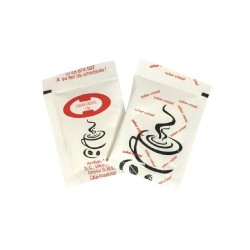 Zahar Alb 5g, 200 Pliculete, Ambalat in Cutie de Carton, Pliculete de Zahar pentru Cafea sau Ceai