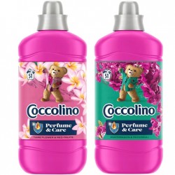 Pachet Promo: Balsam Rufe Coccolino Tiare Flower 1275 Ml + Balsam Rufe Coccolino Snapdragon 1275 Ml