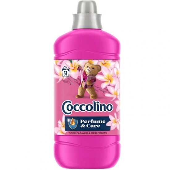 Pachet Promo: Balsam Rufe Coccolino Tiare Flower 1275 Ml + Balsam Rufe Coccolino Snapdragon 1275 Ml