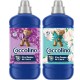 Pachet Promo: Balsam Rufe Coccolino Purple Orchid 1275 Ml + Balsam Rufe Coccolino Water Lily 1275 Ml