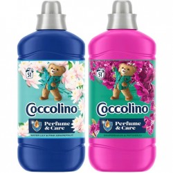Pachet Promo: Balsam Rufe Coccolino Water Lily 1275 Ml + Balsam Rufe Coccolino Snapdragon 1275 Ml